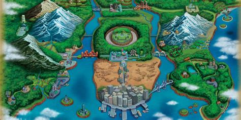 All of the Pokemon Regions and Their Real-World Equivalents