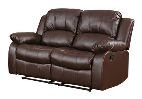 Faux Leather Reclining Loveseat | donyaye-trade.com
