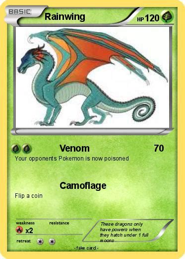 Pokémon Rainwing 7 7 - Venom - My Pokemon Card