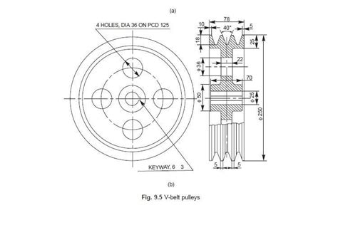 Pulley Drawing at GetDrawings | Free download