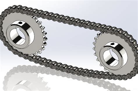 Chain And Sprocket - STEP / IGES, SOLIDWORKS - 3D CAD model - GrabCAD