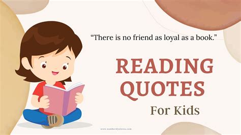 50 Reading Quotes For Kids - Number Dyslexia