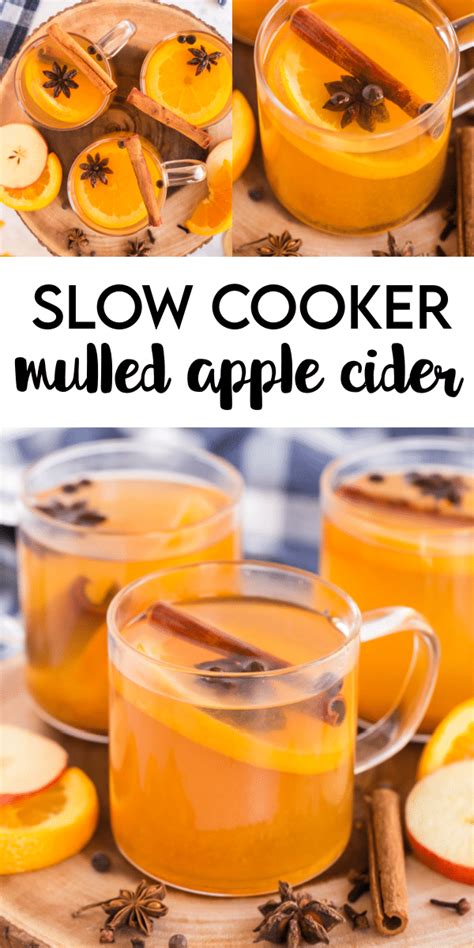 Slow Cooker Mulled Apple Cider - Made To Be A Momma