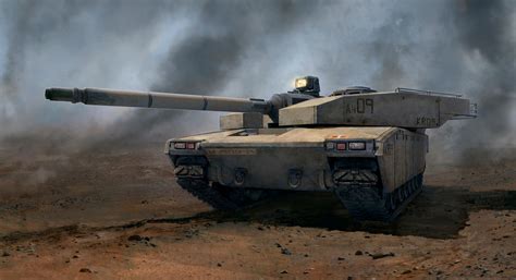 Illustrations and Concepts of Tanks I | Concept Art World