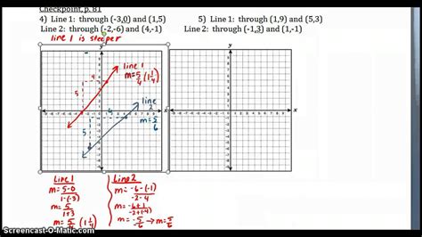 How To Find Steepest Slope - Samuel Gamble's Math Worksheets