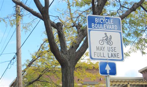 Bicycle Boulevard Signs and Pavement Markings - National Association of ...