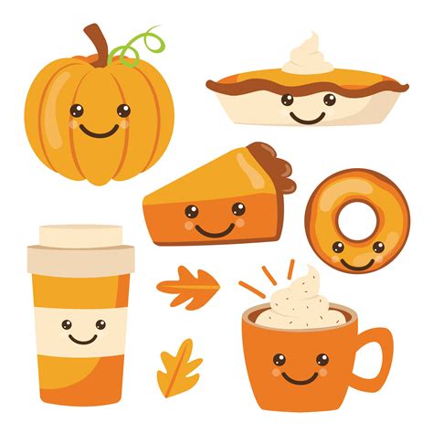 Pumpkin Spice Vector Pack 239597 Vector Art at Vecteezy