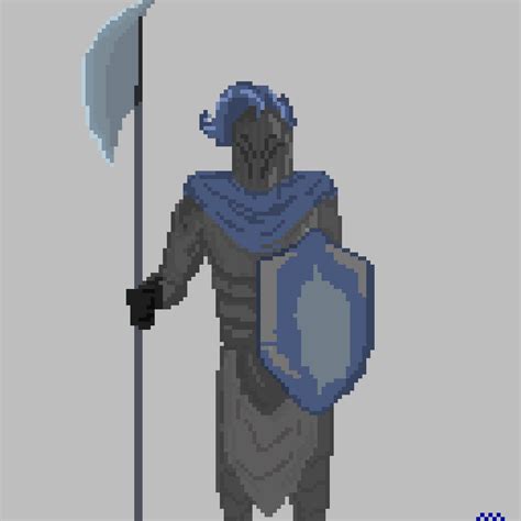 Knight Pixel Art