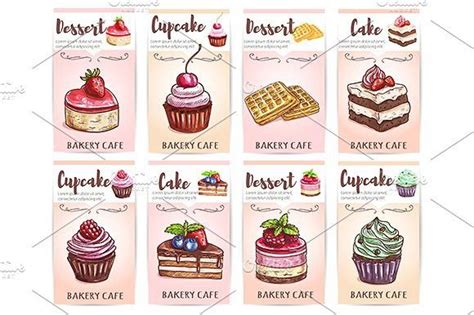 Cafeteria, patisserie desserts menu | Desserts, Desserts menu, Sweet ...