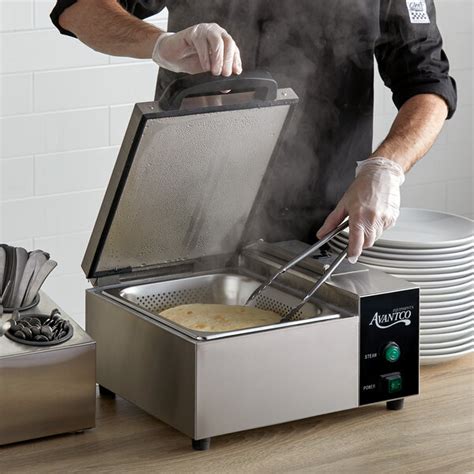 Avantco QuickShot QS-1800 Countertop Tortilla / Portion Steamer - 120V ...