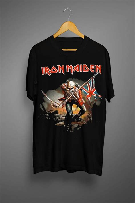 Iron Maiden Trooper Official T shirt