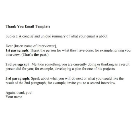 Thank You Email Template HTML Sample Thank You Email 4 Documents In Pdf | williamson-ga.us