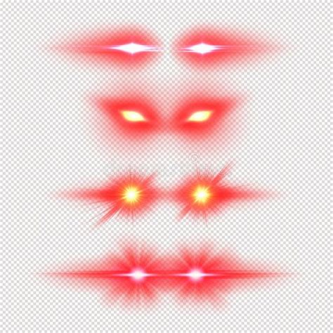 Laser Eyes Meme Light Effect Stock Vector - Illustration of medicine ...