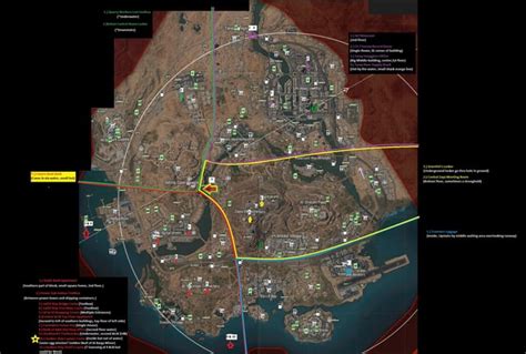 A few Warzone 2 DMZ key locations map : r/CODWarzone