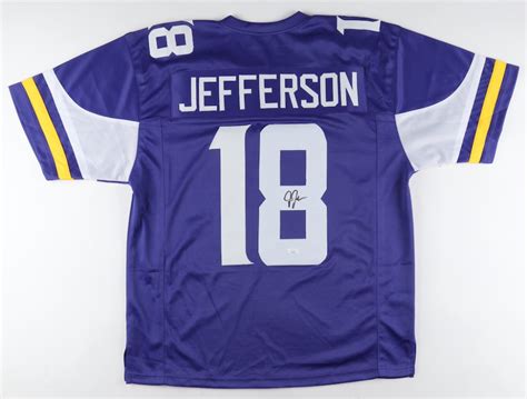 Justin Jefferson Signed Jersey (JSA) | Pristine Auction