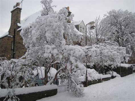 Snowy Edinburgh