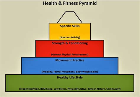 "Fitness For Life": Health & Fitness Pyramid