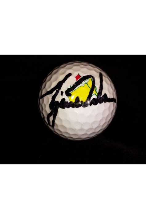 Tiger Woods Signed Masters Golf Ball Autographed Auto GFA Authenticated ...