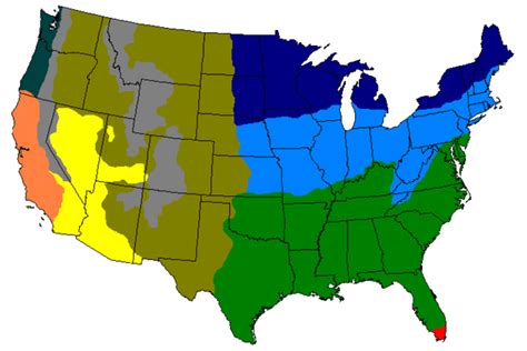 United States Map Time Zones Printable - ClipArt Best