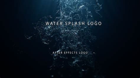 Water Splash Logo - Design Template Place