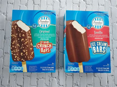 Sundae Shoppe Ice Cream Bars | Aldi Reviewer