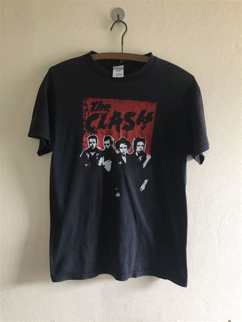 The Clash band tshirt | Etsy | The clash band, Clash t shirt, Band tshirts