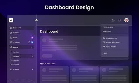 Dashboard Design - Light/Dark Version | Figma