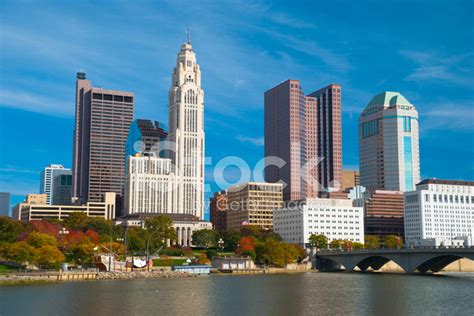 Columbus Skyline Closeup Stock Photo | Royalty-Free | FreeImages