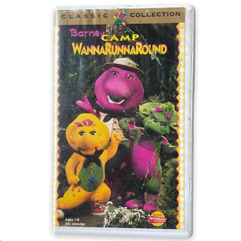 Other | Barney Camp Wannarunnaround Vhs | Poshmark