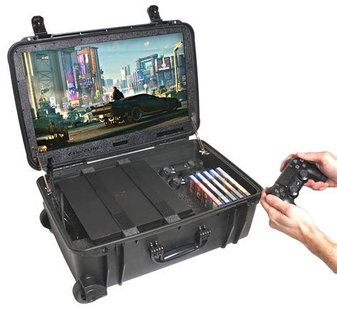 Amazon.com: Case Club Gaming Station fits PlayStation 4 & PS4 Slim/Pro ...