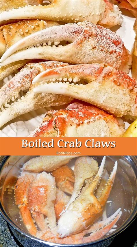 Boiled Crab Claw | Crab claw recipes, Crab claws, Crab