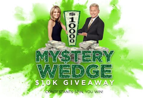 Wheel of Fortune My$tery Wedge $10K Giveaway IV (95 Winners) 5/6 1PP18+