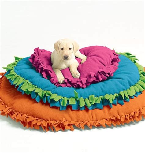 Items similar to No Sew Fleece Dog Bed Medium on Etsy