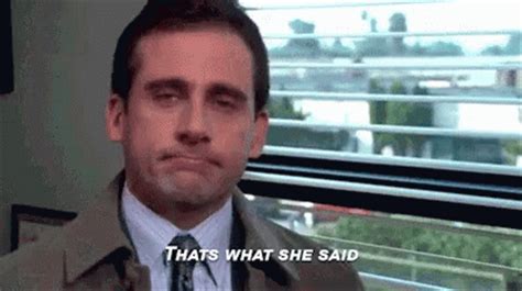 Thatswhatshesaid Joke GIF - Thatswhatshesaid Joke Michaelscott - Discover & Share GIFs