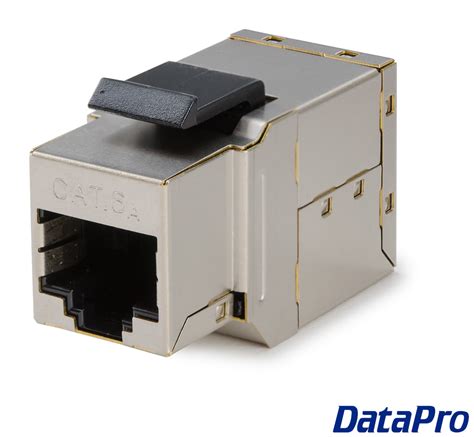 Shielded Keystone Cat6 RJ45 Coupler F/F -- DataPro