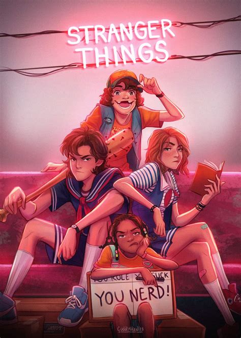 [Poster] Stranger Things by CuddlyVeedles : r/PlexPosters