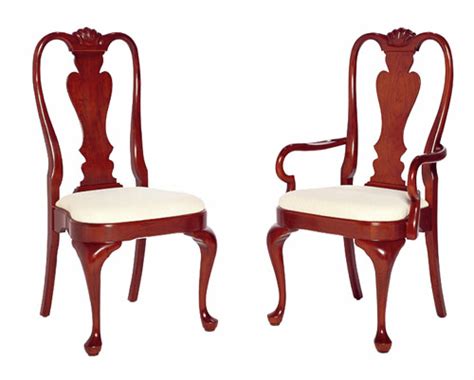 Cherry Queen Anne Chairs
