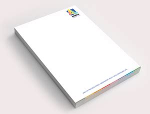 A4 Letterhead & Headed Paper Printing - Azimuth Print