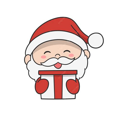 Santa Giving Gifts Present, Santa, Christmas, Gift PNG Transparent Clipart Image and PSD File ...