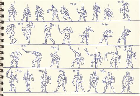 Animation Idea: Sword and Shield moves01_Jan2012 by AlexBaxtheDarkSide on DeviantArt