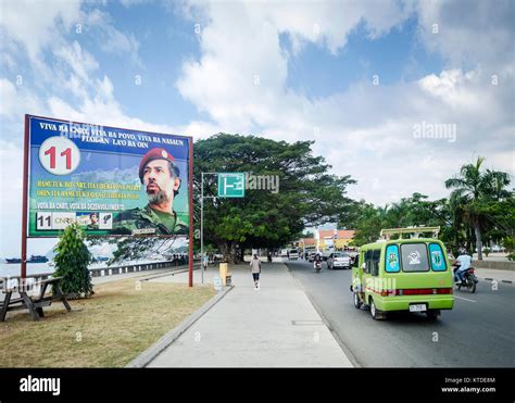 street scene in downtown dili city road in east timor leste Stock Photo - Alamy