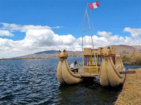 Curious Places: Floating Islands in a Lake (Lake Titicaca/ Peru & Bolivia)