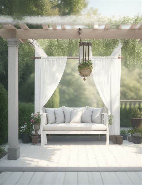 Give Your Pergola an Upgrade with Outdoor Curtains for Shade & Privacy ...