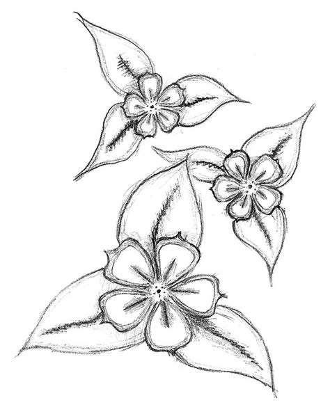 Flowers Drawing Pictures Pencil at GetDrawings | Free download