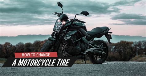 How to Change a Motorcycle Tire - Installing a Replacement