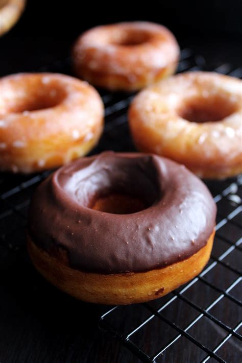 Chocolate Glazed Donuts & Cinnamon Sugar Donut Holes | wyldflour