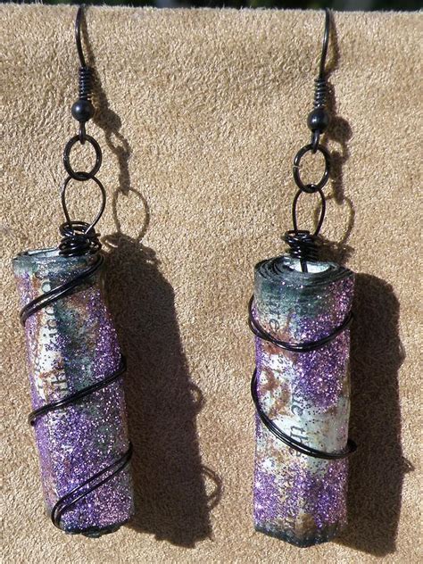 Paper Bead Earrings 1 Jewelry by M Brandl