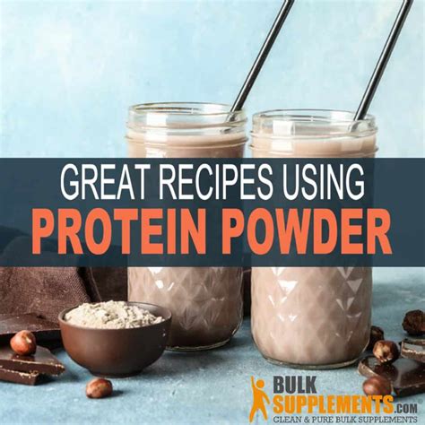 8 Creative Protein Powder Recipes