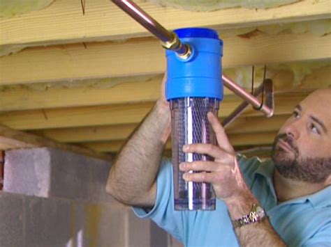 How to Install a Whole-House Water Filter | how-tos | DIY