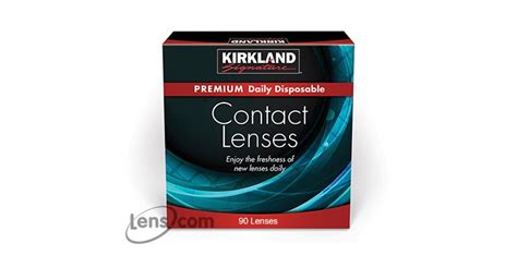 Kirkland Signature Daily Disposable Contacts (Costco) Online - 90 Pack | Reviews, Order ...